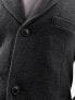 Only & Sons wool mix overcoat in grey M - фото #3