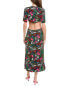 Фото #2 товара The Kooples Joyful Flower Maxi Dress Women's