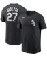 Фото #1 товара Men's Lucas Giolito Black Chicago White Sox Name Number T-shirt