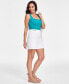 ფოტო #3 პროდუქტის Women's High-Rise Tabbed Shorts, Created for Macy's