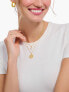 Фото #2 товара Thomas Sabo KE2238-430-14-L45V Gold-plated chain w. pearl pendant