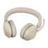 Jabra Evolve2 65 - UC Stereo - Kopfhörer - Kopfband - Büro/Callcenter - Beige - Binaural - Bluetooth-Pairing - Abspielen/Pause - Track < - Ortung > - Lautstärke + - Lautsärke -