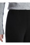 LCWAIKIKI Classic Beli Lastikli Düz Geniş Paça Kadın Triko Pantolon