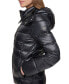 ფოტო #4 პროდუქტის Women's Shine Hooded Down Puffer Coat