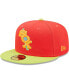 Men's Red and Neon Green Chicago White Sox Lava Highlighter Combo 59FIFTY Fitted Hat