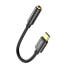 Фото #1 товара Adapter do słuchawek przejściówka L54 z USB-C na gniazdo audio jack 3.5mm DAC czarny