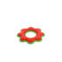 Фото #2 товара Игрушка для собак Dingo 17393 Красный Зеленый Резиновый 16,5 cm (1 Предметы)