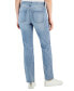 Фото #2 товара Women's Embroidered High Rise Straight-Leg Jeans, Created for Macy's