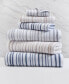 Urbane Stripe Cotton Bath Towel, 30" x 56"