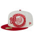 Фото #1 товара Men's Cream/Red Washington Nationals Lonestar 59FIFTY Fitted Hat