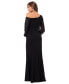 ფოტო #2 პროდუქტის Women's One-Shoulder Sheer-Sleeve Dress