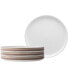Фото #1 товара ColorStax Ombre Stax 7.5" Salad Plates, Set of 4