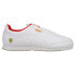 Фото #1 товара Puma Ferrari Roma Via Perf Lace Up Mens White Sneakers Casual Shoes 306855-02