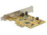 Фото #1 товара Delock 89582 - PCIe - DisplayPort - USB 3.2 Gen 1 (3.1 Gen 1) - PCIe 3.0 - Asmedia ASM1142 - 10 Gbit/s - 7.5 W