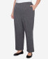 Plus Size Worth Avenue Comfort Elastic Back Short Length Pant