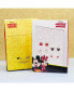 ფოტო #3 პროდუქტის Mickey Mouse Fashion Stud Earring - Classic Mickey, Black/Red/Gold - 4 pairs