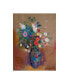 Фото #1 товара Odilon Redon Bouquet of Colorful Flowers Canvas Art - 15" x 20"