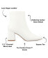 ფოტო #6 პროდუქტის Women's Haylinn Block Heel Dress Booties