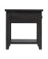 Kahlil 1-Drawer Chairside Table with USB