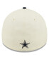 Фото #3 товара Men's Cream, Navy Dallas Cowboys 2022 Sideline 39THIRTY 2-Tone Flex Hat