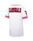 ფოტო #1 პროდუქტის Men's White, Red Louisville Cardinals Free Spirited Baseball Jersey