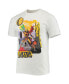 Фото #3 товара Men's NBA x McFlyy White Los Angeles Lakers Identify Artist Series T-shirt