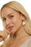 Luxury earrings with real baroque pearl JL0688