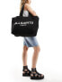 AllSaints Ali canvas tote in black