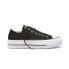 Женская повседневная обувь Converse TAYLOR ALL STAR LIFT 560250C Чёрный