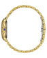 ფოტო #2 პროდუქტის Eco-Drive Women's Ceci Diamond Accent Gold-Tone Stainless Steel Bracelet Watch 32mm