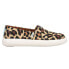 TOMS Alpargata Mallow Leopard Slip On Womens Size 6 B Sneakers Casual Shoes 100