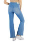 Фото #2 товара Juniors' Curvy High-Rise Flare-Leg Jeans