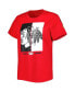 ფოტო #3 პროდუქტის Women's Red Chicago Blackhawks Reverse Retro Fresh T-shirt