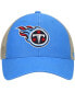 Фото #3 товара Men's Light Blue Tennessee Titans Flagship MVP Snapback Hat