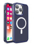 Фото #1 товара Чехол для iPhone 15 Pro с MagSafe и отверстиями для петли, гранатовый Hurtel Magnetyczne