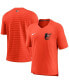 Фото #1 товара Men's Orange Baltimore Orioles Authentic Collection Pregame Performance V-Neck T-shirt