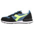 Фото #6 товара Diadora Camaro Lace Up Mens Black, Blue, Green Sneakers Casual Shoes 159886-C95