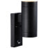 Nordlux Tin Maxi Sensor - Outdoor wall lighting - Black - Aluminium - IP54 - Facade - Surfaced