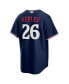 ფოტო #4 პროდუქტის Men's Max Kepler Navy Minnesota Twins Alternate Replica Jersey