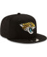 Men's Black Jacksonville Jaguars Basic 9FIFTY Adjustable Snapback Hat