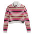 Фото #2 товара SUPERDRY Stripe Crop Roll Neck Sweater