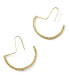 Bhavani Gold-Tone Dot Threader Earrings