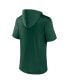 ფოტო #2 პროდუქტის Men's Hunter Green Milwaukee Bucks Possession Hoodie T-shirt