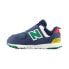 Кроссовки New Balance 574 New-B Hook & Loop для детей Синий, 22.5 - фото #4