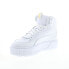 Фото #4 товара Puma Karmen Rebelle Mid 38721301 Womens White Lifestyle Sneakers Shoes