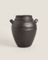 Фото #1 товара Black ceramic vase