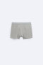 Pack of 3 contrast ribbed boxers