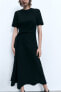 Фото #5 товара Платье со сборками сбоку — zw collection ZARA
