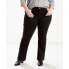 Фото #1 товара Levi's Women's Plus Size Mid-Rise Classic Straight Jeans - Soft Black 26