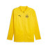 Puma Bvb Training Full Zip Jacket Mens Yellow Casual Athletic Outerwear 77183001